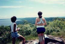 Val and Candice at Hook Mtn.